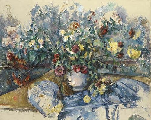 Paul Cezanne Grand bouquet de fleurs